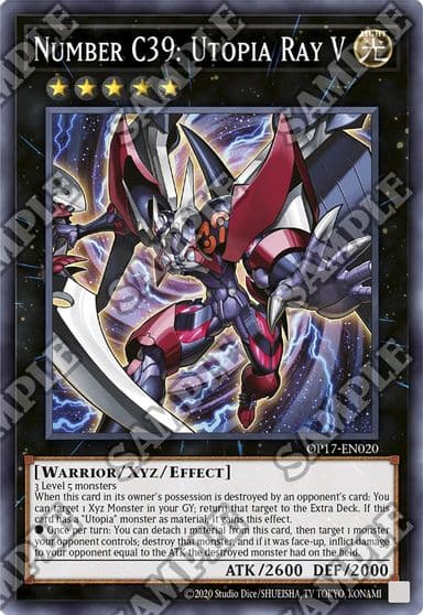 Number C39 Utopia Ray V OTS Tournament Pack 17 Yu-Gi-Oh! card