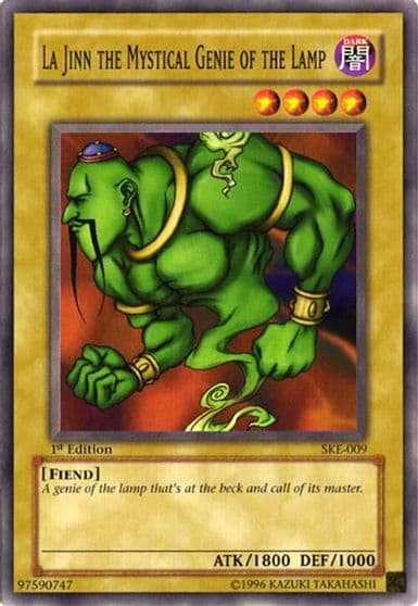 La Jinn the Mystical Genie of the Lamp Starter Deck: Kaiba Evolution Yu-Gi-Oh! card