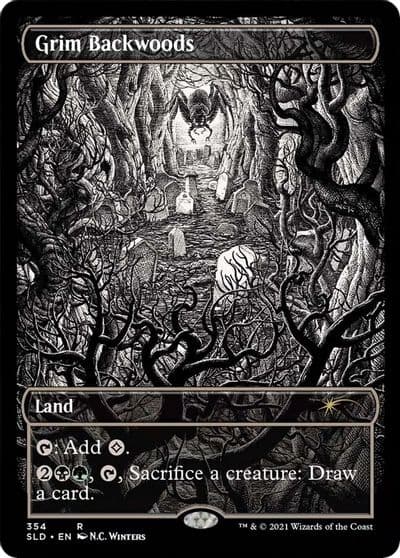 Grim Backwoods Secret Lair Drop Series Magic card