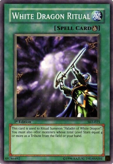 White Dragon Ritual Starter Deck: Kaiba Evolution Yu-Gi-Oh! card