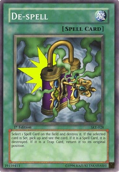 De Spell Starter Deck: Kaiba Evolution Yu-Gi-Oh! card