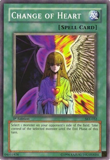 Change of Heart Starter Deck: Kaiba Evolution Yu-Gi-Oh! card