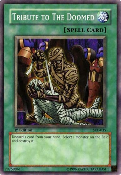 Tribute to The Doomed Starter Deck: Kaiba Evolution Yu-Gi-Oh! card