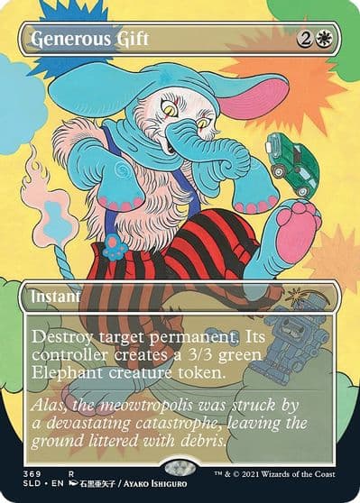 Generous Gift 369 Secret Lair Drop Series Magic card