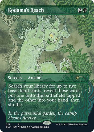 Kodamas Reach Secret Lair Drop Series Magic card