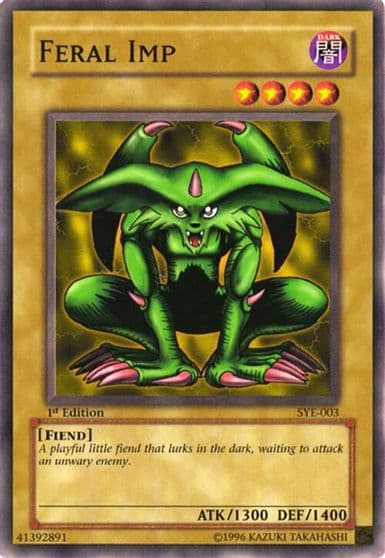 Feral Imp Starter Deck: Yugi Evolution Yu-Gi-Oh! card