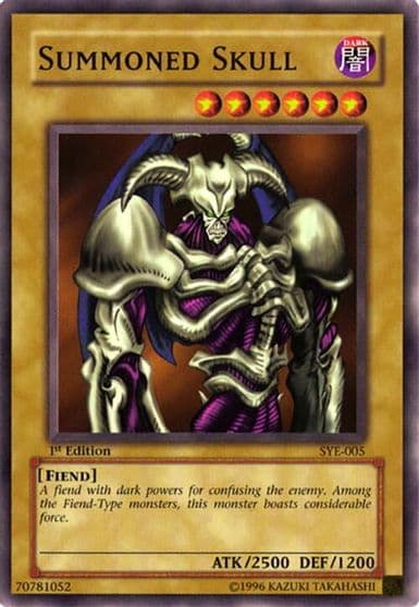 Summoned Skull Starter Deck: Yugi Evolution Yu-Gi-Oh! card