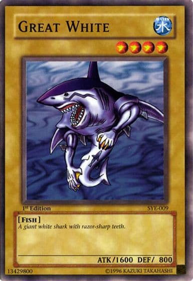 Great White Starter Deck: Yugi Evolution Yu-Gi-Oh! card