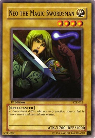 Neo the Magic Swordsman Starter Deck: Yugi Evolution Yu-Gi-Oh! card
