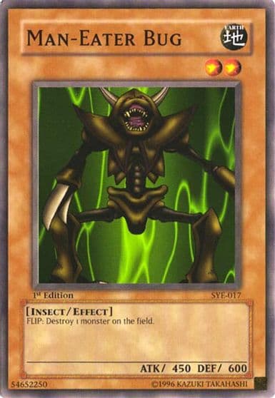 Man Eater Bug Starter Deck: Yugi Evolution Yu-Gi-Oh! card