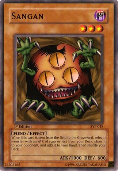 Sangan Starter Deck: Yugi Evolution Yu-Gi-Oh! card