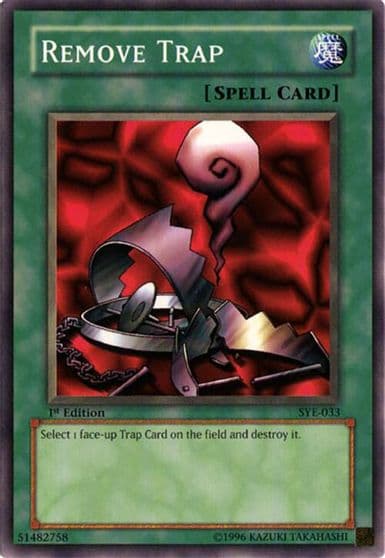 Remove Trap Starter Deck: Yugi Evolution Yu-Gi-Oh! card