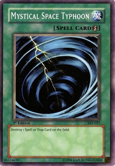 Mystical Space Typhoon Starter Deck: Yugi Evolution Yu-Gi-Oh! card