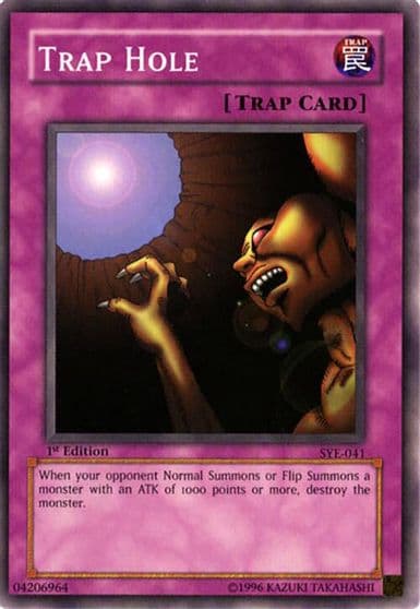 Trap Hole Starter Deck: Yugi Evolution Yu-Gi-Oh! card