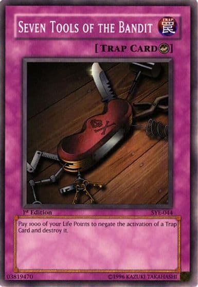 Seven Tools of the Bandit Starter Deck: Yugi Evolution Yu-Gi-Oh! card