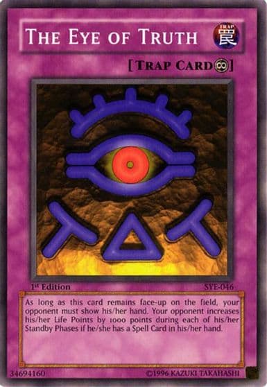 The Eye of Truth Starter Deck: Yugi Evolution Yu-Gi-Oh! card