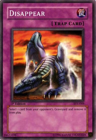 Disappear Starter Deck: Yugi Evolution Yu-Gi-Oh! card