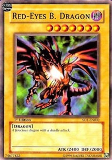 Red Eyes B Dragon Structure Deck: Dragon's Roar Yu-Gi-Oh! card