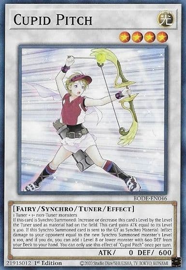 Cupid Pitch Burst of Destiny Yu-Gi-Oh! card