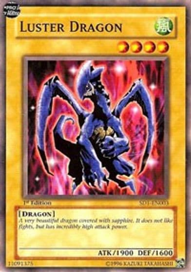 Luster Dragon Structure Deck: Dragon's Roar Yu-Gi-Oh! card