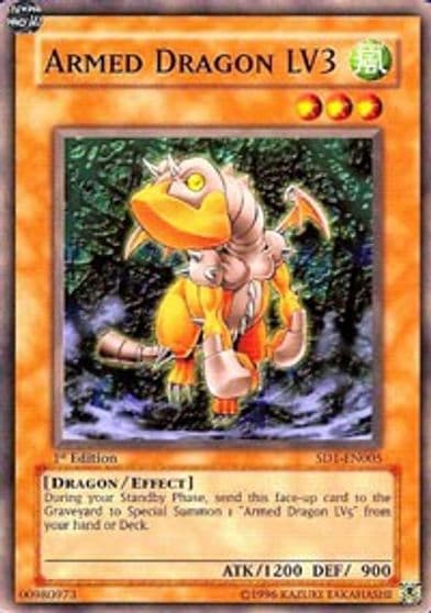 Armed Dragon LV3 Structure Deck: Dragon's Roar Yu-Gi-Oh! card