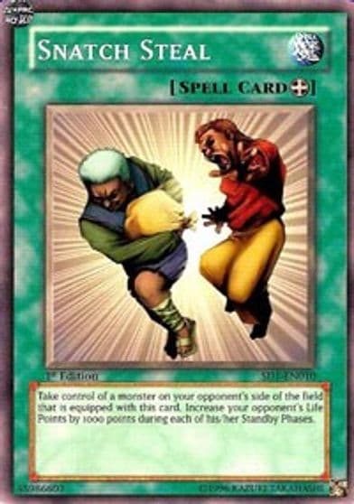Snatch Steal Structure Deck: Dragon's Roar Yu-Gi-Oh! card