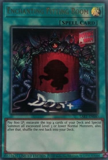 Enchanting Fitting Room The Lost Art Promotion Yu-Gi-Oh! card
