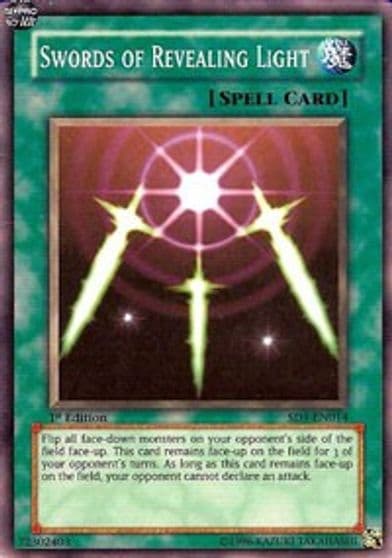 Swords of Revealing Light Structure Deck: Dragon's Roar Yu-Gi-Oh! card