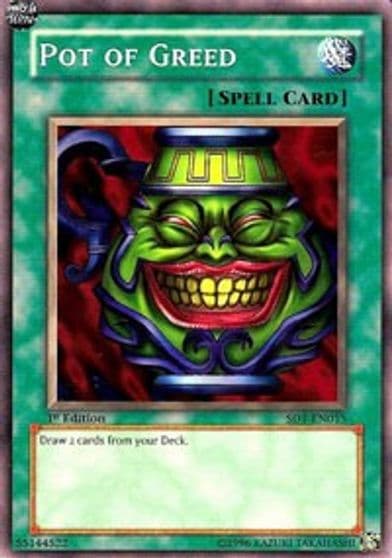 Pot of Greed Structure Deck: Dragon's Roar Yu-Gi-Oh! card