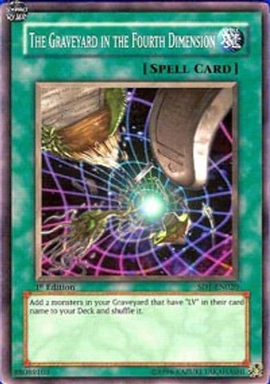 The Graveyard in the Fourth Dimension Structure Deck: Dragon's Roar Yu-Gi-Oh! card