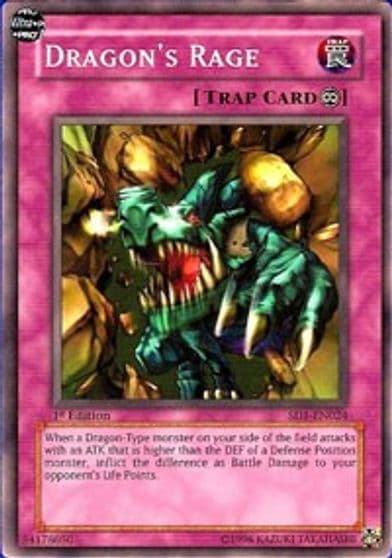 Dragons Rage Structure Deck: Dragon's Roar Yu-Gi-Oh! card
