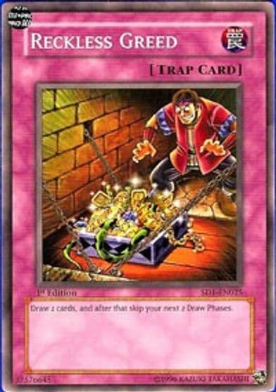 Reckless Greed Structure Deck: Dragon's Roar Yu-Gi-Oh! card