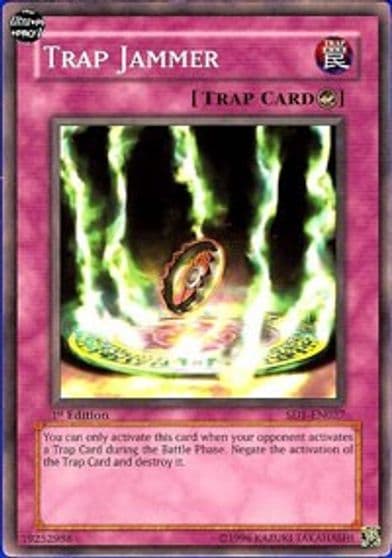 Trap Jammer Structure Deck: Dragon's Roar Yu-Gi-Oh! card