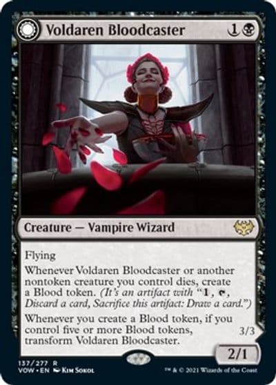 Voldaren Bloodcaster Innistrad: Crimson Vow Magic card