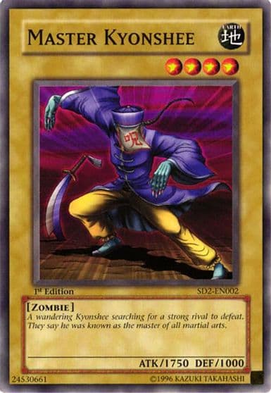 Master Kyonshee Structure Deck: Zombie Madness Yu-Gi-Oh! card