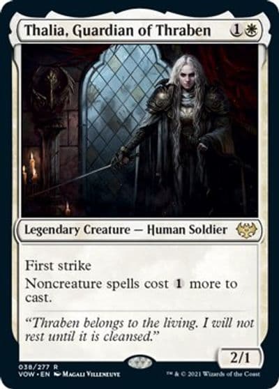 Thalia Guardian of Thraben Innistrad: Crimson Vow Magic card