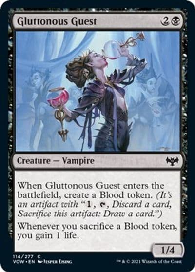Gluttonous Guest Innistrad: Crimson Vow Magic card