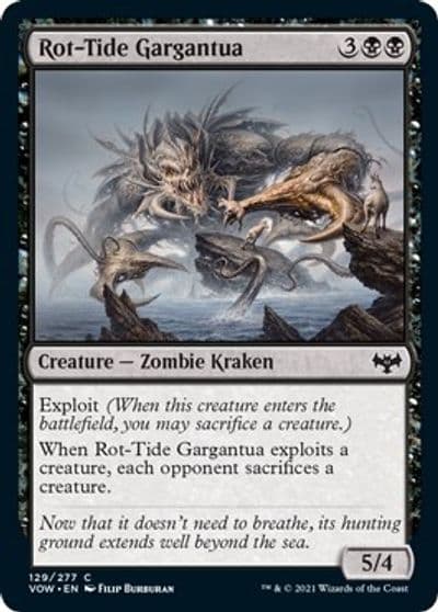 Rot Tide Gargantua Innistrad: Crimson Vow Magic card