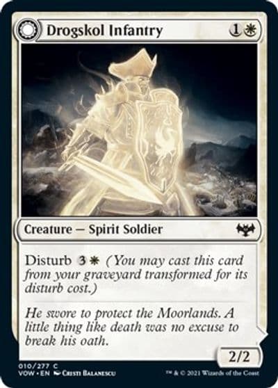 Drogskol Infantry Innistrad: Crimson Vow Magic card