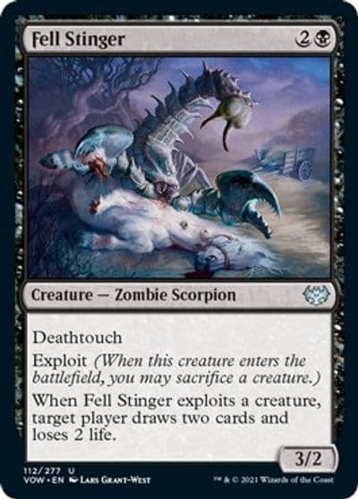 Fell Stinger Innistrad: Crimson Vow Magic card