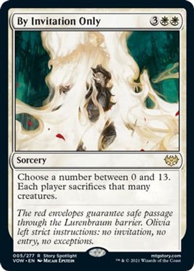 By Invitation Only Innistrad: Crimson Vow Magic card