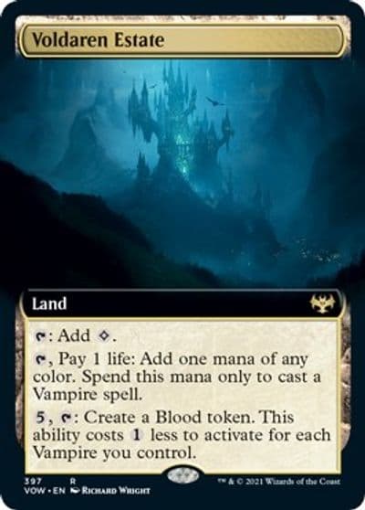 Voldaren Estate Extended Art Innistrad: Crimson Vow Magic card