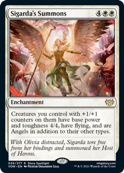 Sigardas Summons Innistrad: Crimson Vow Magic card