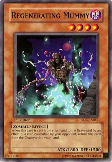 Regenerating Mummy Structure Deck: Zombie Madness Yu-Gi-Oh! card