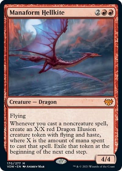 Manaform Hellkite Innistrad: Crimson Vow Magic card