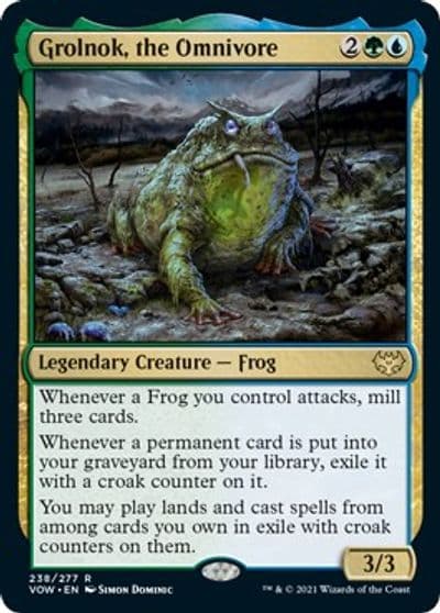 Grolnok the Omnivore Innistrad: Crimson Vow Magic card