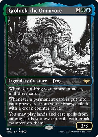 Grolnok the Omnivore Showcase Innistrad: Crimson Vow Magic card