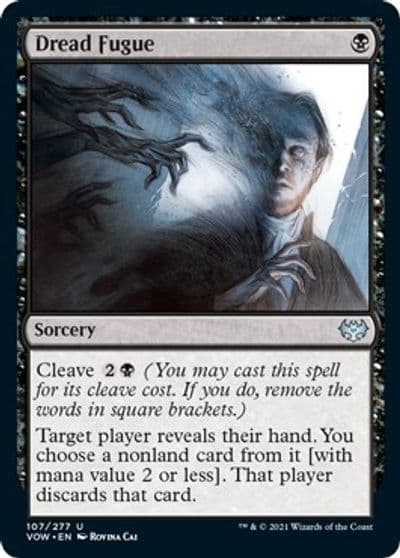 Dread Fugue Innistrad: Crimson Vow Magic card