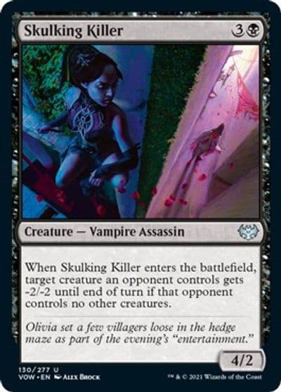 Skulking Killer Innistrad: Crimson Vow Magic card