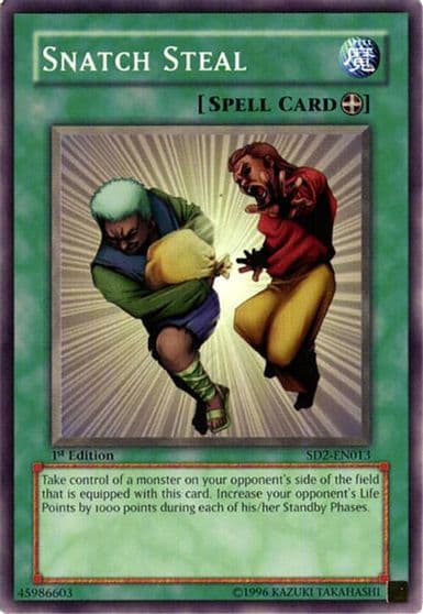 Snatch Steal Structure Deck: Zombie Madness Yu-Gi-Oh! card